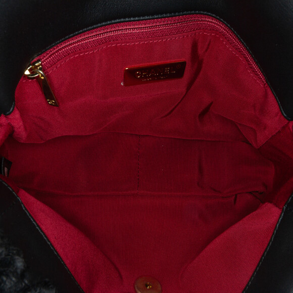 Auth Chanel Medium Shearling 19 Flap #158206C40B - Picture 4 of 9